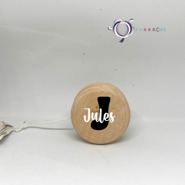 Yoyo en bois personnalisé, cadeau enfant personnalisé